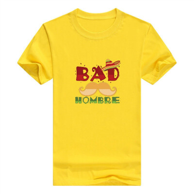 

Bad Hombre Anti-Trump Graphic Mens T-Shirt