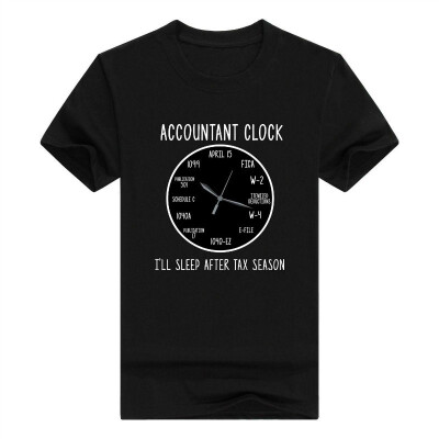 

Accountant Gifts Accountant Clock CPA Gift Young Mens T-Shirt