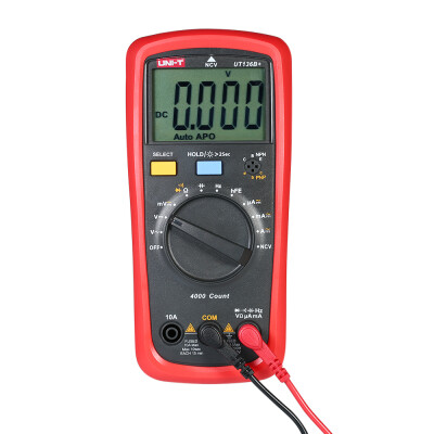 

UNI-T UT136B LCD Digital Multimeter DCAC Voltage Current Meter NCV Capacitance Resistance Diode Tester Voltmeter Ammeter