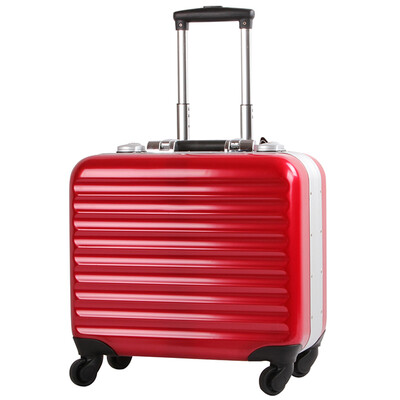 

Ginza GNZA A-8003K Business Aluminum Frame Computer Trolley Case Mute Caster Male Female Traveler TSA Key Lock Hard Case Luggage Box 17 &quotBlack
