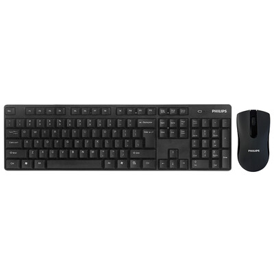 

Philips (PHILIPS) SPT6501B Wireless Mouse Keyboard Black Business