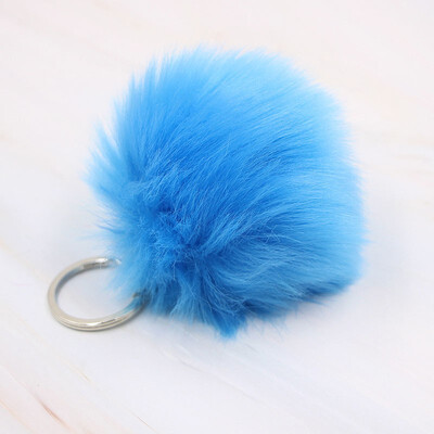 

Cute Fur Ball Keychain for Bags Pom Pom Keychain Fashion Jewelry
