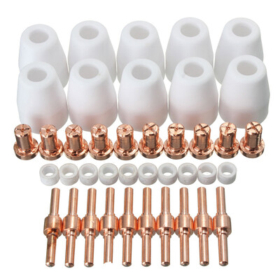 

40Pcs Air Plasma Cutter Consumables Extend Fit for PT-31 LG-40 Torch CUT-40 50