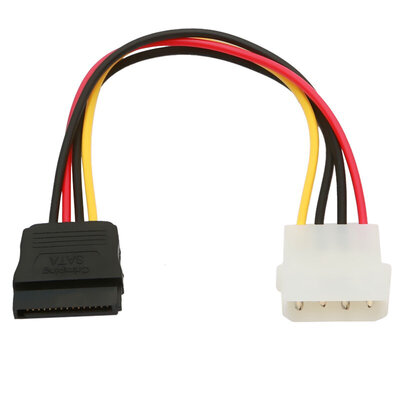 

Sanba SANBAO SUK-20 D-type 4-pin drive to SATA hard drive power cord 02 meters
