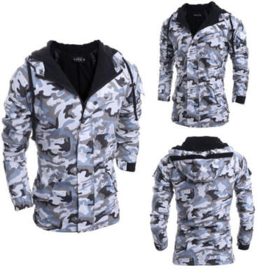 

Winter Mens Hoodie Warm Hooded Sweatshirt Coat Jacket Outwear Sweater Slim Tops