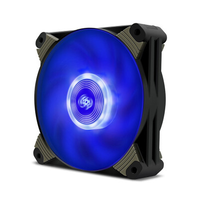 

Aigo ICY-Series X1 120mm LED Computer Cases CPU Coolers Radiators Ultra Quiet Computer PC Case Fan 1 Pack Red