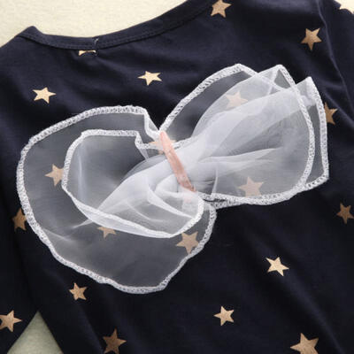 

2pcs Baby Girls Bow T-shirt Tulle Skirts Tutu Outfits Dress Clothes 2-7Years NEW