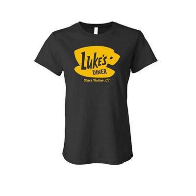 

The Goozler Lukes Diner - Hollow Gilmore Show Retro - Ladies Cotton T-Shirt