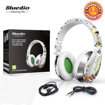 

Fashion Bluedio AAir Twistable Headset Stereo Wireless Bluetooth 41 Headphone