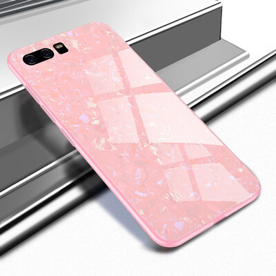 

Goowiiz Phone Case For Huawei Mate 9Mate 9 ProP9P9 Plus Luxury Soft Edge Silicone Frame Glass Shell Cover