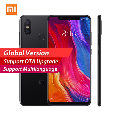 

Global Version Xiaomi Mi 8 Mobile Phone 6GB 64GB 621inch FHD Screen Snapdragon 845 Octa Core 20MP Front Camera NFC Face Unlock 4