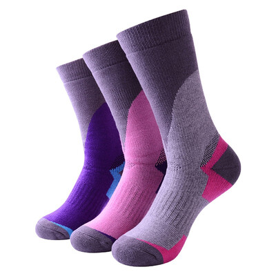 

LifeWheel Big Kids Boy & Girl Ski Hiking Thick Warm Winter Terry Socks for Trekking Outdoor Sports 6-12 Years