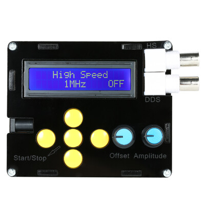 

DDS Function Low Frequency Signal Generator SineTriangleSquareSawtoothECGNoise Output 1Hz65534Hz Frequency Amplitude