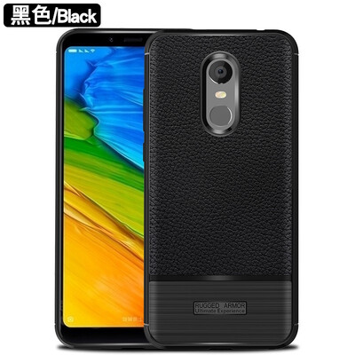 

Fivice XIAOMI Redmi 5 plus case Luxury silicone anti-fall lychee phone case