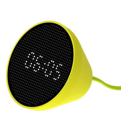 

Style style stylepie L103 flip light gravity sensor alarm clock humidity temperature multi-functional atmosphere light creative gift creative gift lemon yellow