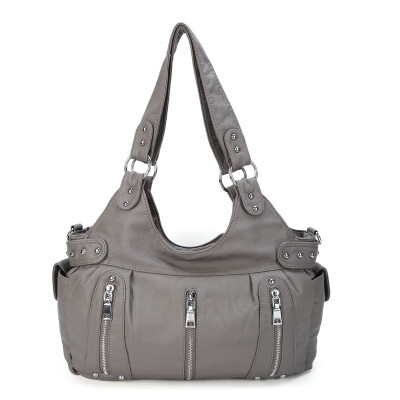 

Lady washed leather handbag