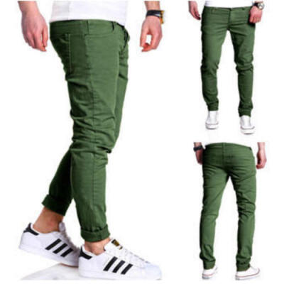 

Mens Casual Fitness Pants Gym Trousers Jogger Long Sweatpants Workout Slacks