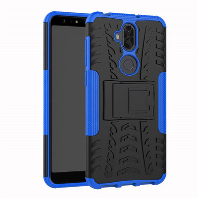 

Fivice Asus zenfone 5 litezenfone 5Q Case TPU anti-fall tire pattern back clip bracket phone case
