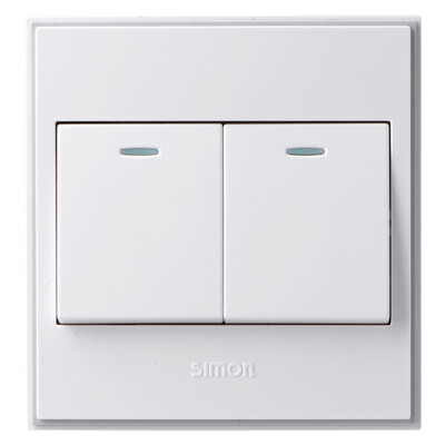 

SIMON (симон) V51042BYT четыре серия двойного контроля флуоресценция 56C с выключателем розеткой четыре двойного управления