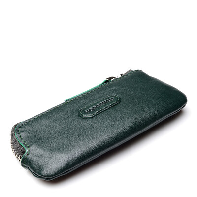 

Шикарный кожа мужчин и женщин универсальный ключ компактная пакет можно зарядить автомобиль ключи/домашний ключ легкость портативный