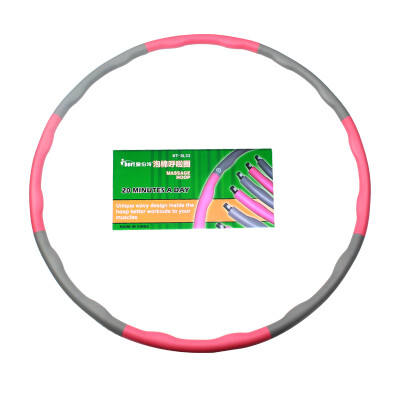 

Ibort Massage Magnet therapy Hula Hoop detachable adjustable Fitness equipment