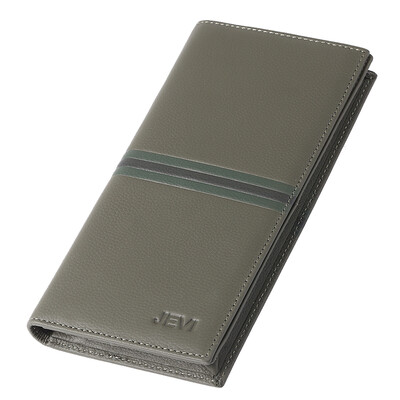 

Extremely JEVI men's leather wallet head cowhide fashion multi-functional business casual two fold wallet wear-resistant wild JWQB-5025 card its long section