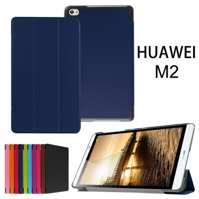 

Ultra thin Smart pu leather Case cover For Huawei MediaPad M2 M2-801W M2-803L Huawei M2 8.0 tablet case +screen protector