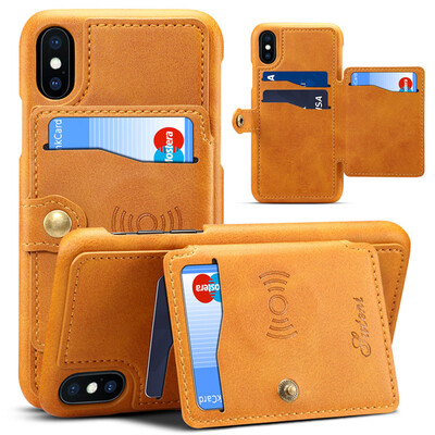 

New iPhoneXS Max Mobile Case Apple 8plus Cover XR Holster 6s Rear Cover Khaki