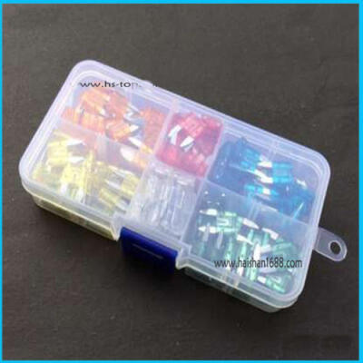 

120 Assorted Car Truck Mini Low Profile Fuse 5751015202530 AMP DP