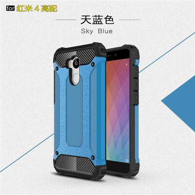 

Fivice Xiaomi Redmi 4 Pro case Luxury Silicone Diamond Armor PC Hard Shell Phone Case