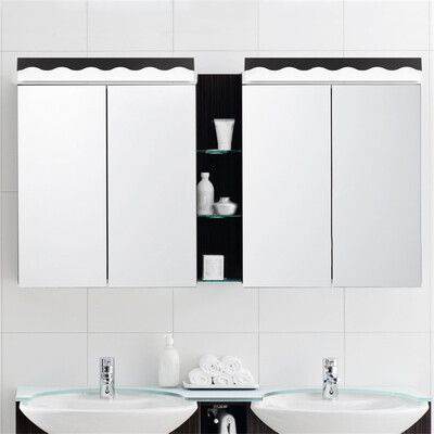 

Baycheer HL488532 80CM Wavy Neutral Light White Acrylic Modern Simple LED Mirror Front Light