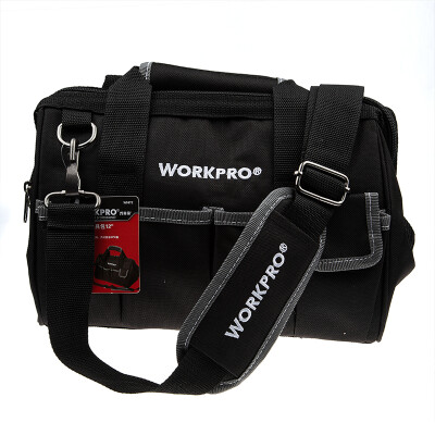 

WORKPRO Tool Bag 600D Polyester Electrician Shoulder Bag Tool Kits Bag 12 inch / 14 inch / 16 inch