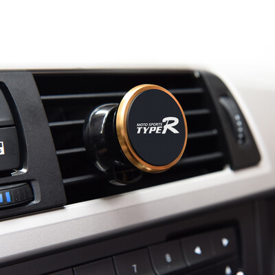 

TYPER Держатель для автомобиля TR-120 золото 35 * 50мм выход универсальный автомобиль с магнитным телефоном креативный магнит навигация универсальный