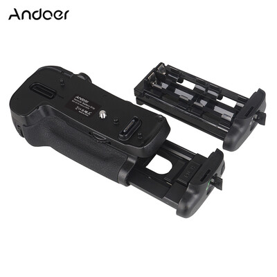 

Andoer BG-2X Vertical Battery Grip Holder for Nikon D850 DSLR Camera Work with One EN-EL15 EN-EL15a Li-ion Battery or 8pcs AA Bat