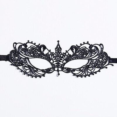 

Halloween Costume Black Lace Sexy Women Eye Face Mask Masquerade Party Ball Prom