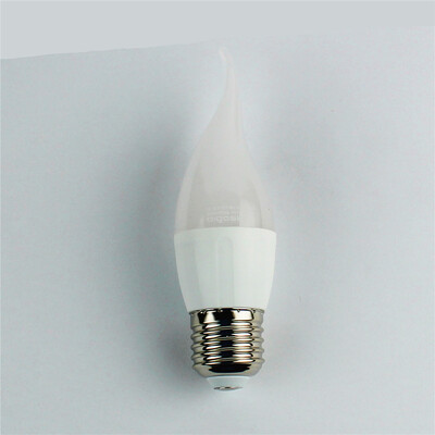 

4W E27 Led Pull Tail Light Bulb CL37 6 leds SMD 3528 Cold White 320lm 6400K AC 110-240V