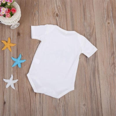 

Newborn Infant Baby Boy Girl Toddler Romper Jumpsuit Bodysuit Clothes Outfit US