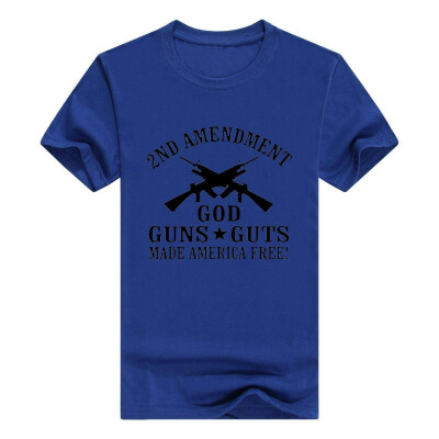 

2nd Amendment-God Guns Guts Patriotic T Shirt