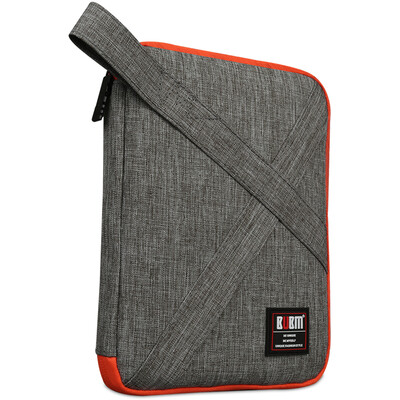 

BUBM DIP Data Line Pack Carrying Case U Disk Pack Wire Storage Bag Headphone Bag Mobile Power Pack Digital Accessory Bag Gray Mini