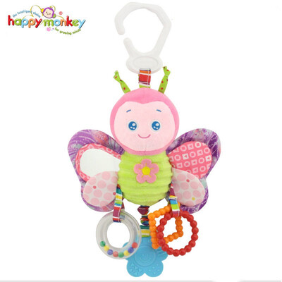 

Baby Crib Cot Pram Hanging Rattle Spiral Stroller Car Seat Pushchair Toy Bell