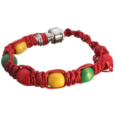 

Portable Metal Bracelet Smoke Smoking Tobacco Pipe Jamaica Rasta Knitting Rope b