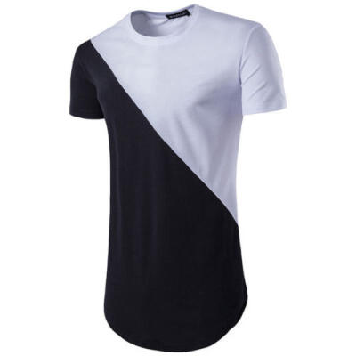 

Fashion Men O Neck Round Neck cotton T-shirt Slim Fit Short Sleeve Casual Shirts