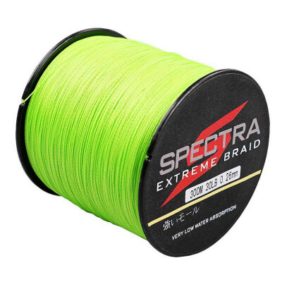 

100M-2000M 6LB-300LB Test Fluorescent Green 100%PE Dyneema Braided Fishing Line