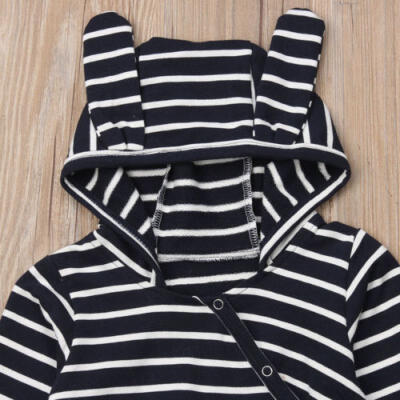 

3D Eear Newborn Baby Boy Girl Romper Bodysuit Jumpsuit Fall Clothes Outfit