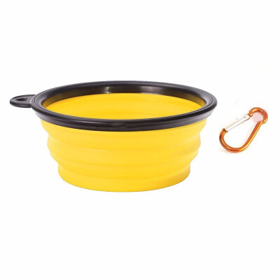 

Collapsible Dog Bowl Food Grade Silicone BPA Free