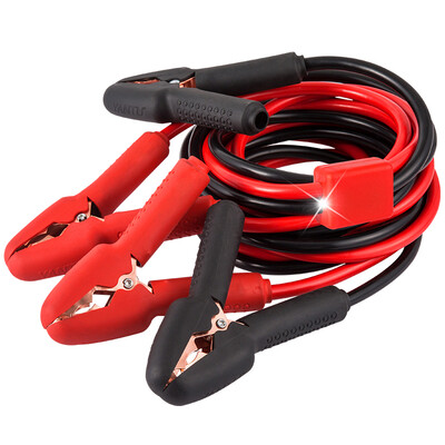 

YANTU Car Jumper Cables Car battery cable with Voltage overload protector prompt lamp 4M N08