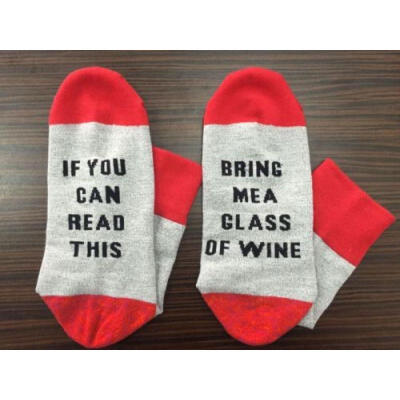 

Personality Letters Embroidered Socks Fashion Women Men Leisure Warm Socks HOT