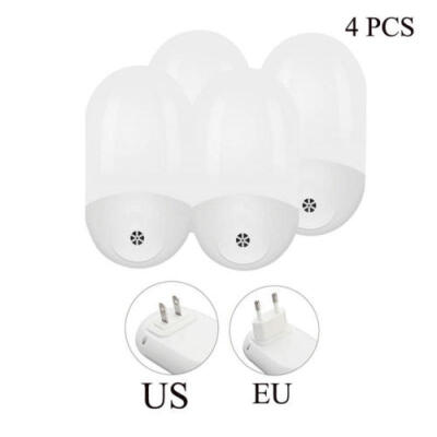 

Sensor Plug-in Led Night Light Dusk to Dawn Lamp for Kitchen Bedroom Warm White