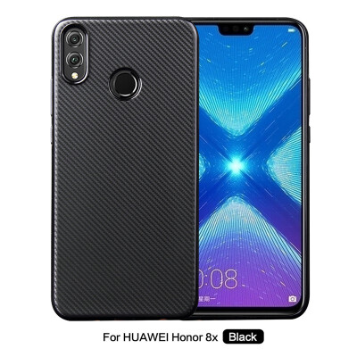 

Goowiiz Phone Case For Huawei Honor Play10 Lite8XP Smart PlusNova 3i Luxury Ultra-thin Carbon Fiber Soft Silicone protection