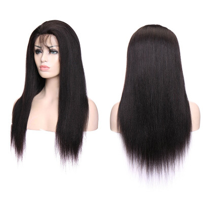 

10-22 Inches Lace Front Human Hair Wigs Extensions Straight Virgin Human Hair Wigs With Hair Wigs For Women With Baby Hair